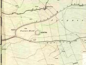 Castle Dyke on 1856 map
