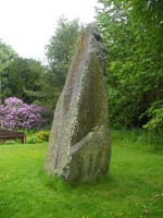 The 'face' in the top of the stone